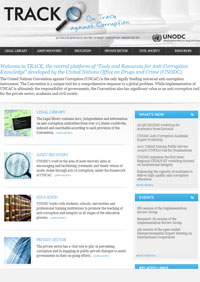 UNODC TRACK Tools and Resources for Anti Corruption Knowledge